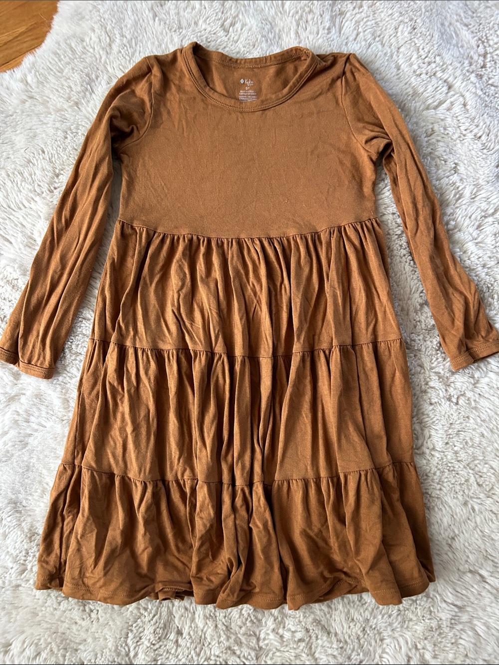 Kyte BABY nutmeg dress 5T